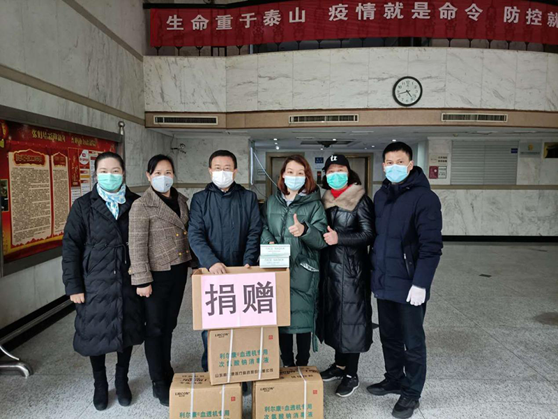 捐贈(zèng)社區(qū)抗疫物資，眾志成城抵御疫情