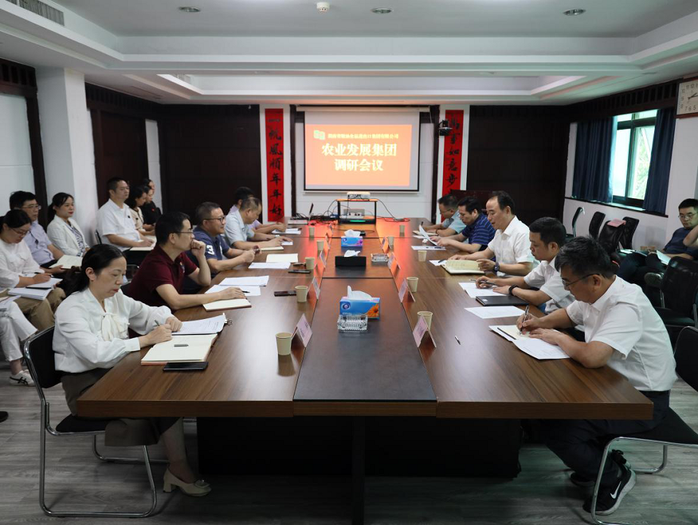 湖南農業發展投資集團黨委委員、紀委書記吳年春一行調研糧油集團