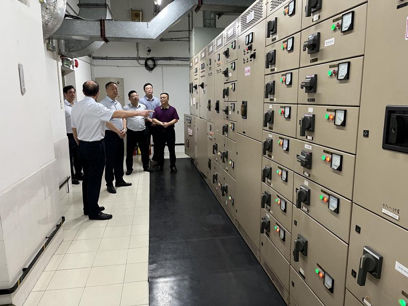 湖南糧油集團副董事長、總經理劉浩英一行赴華實高公司調研